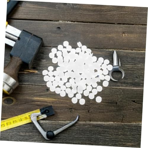 Poleas de plástico blanco de 0,93 cm para maquetas y proyectos educativos DIY (Pack de 60) 4