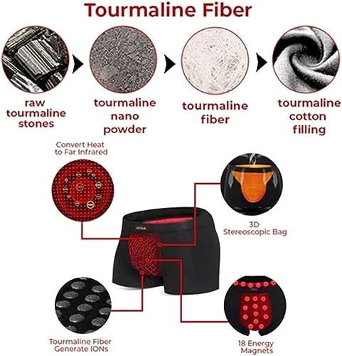 Prostate Magnetic Therapy Boxer Briefs, Tourmaline Prostate Therapy Magnetic Boxer Briefs for men3