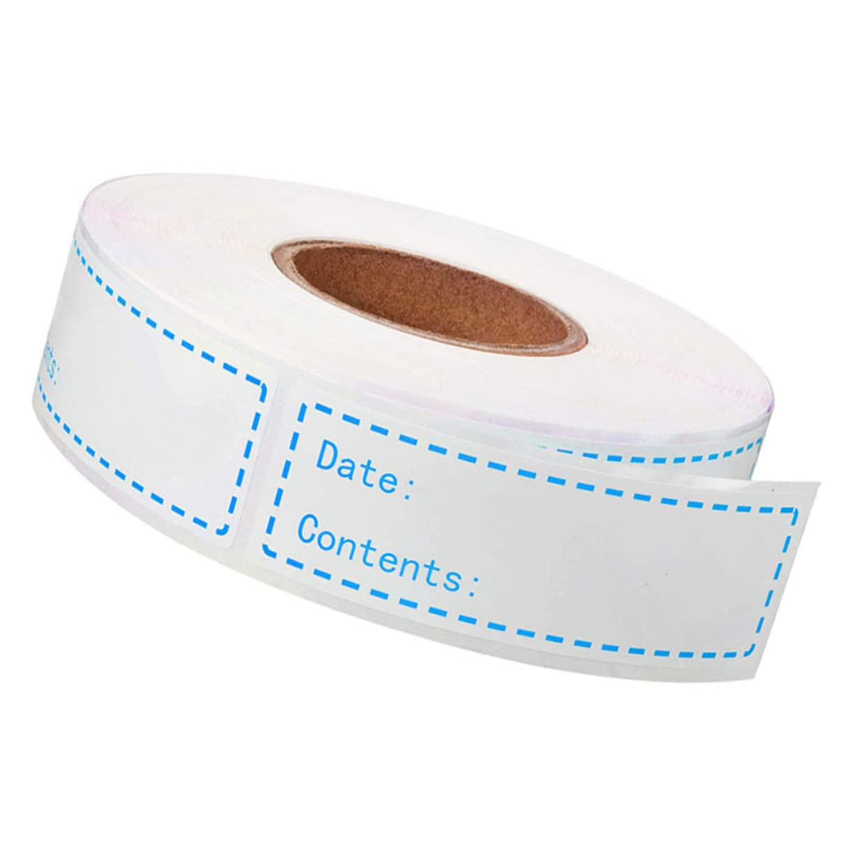 LALAFINA 3 Etichette Adesive Data Per Alimenti Design Chic e Facile Da Applicare Per Frigorifero e Cucina Pratiche Per Identificazione e Conservazione Cibi Blu