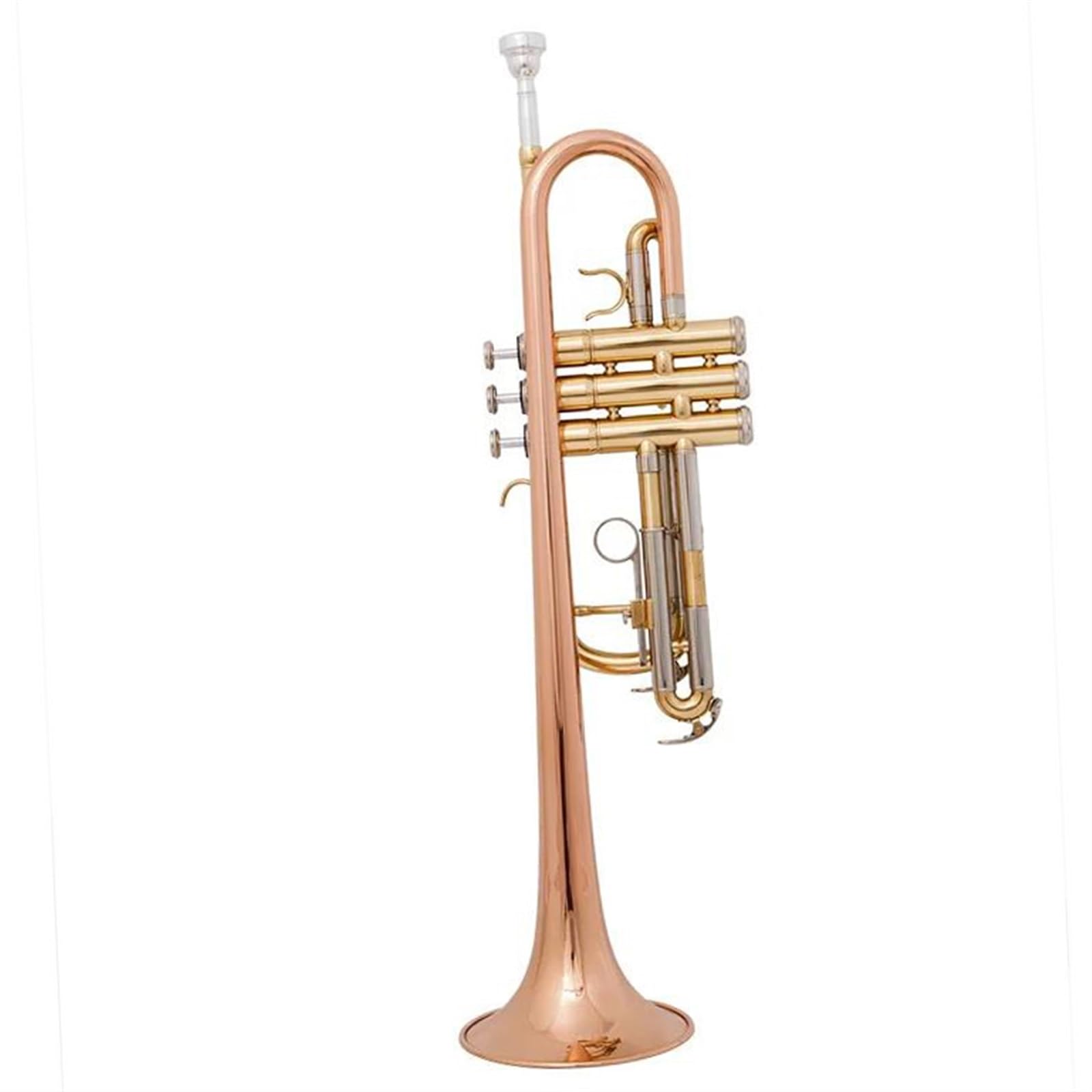 Trąbka Mosiężna Tuba C Tone Mała Trąbka Regulowana Podwójna Tuba Pozłacana Powierzchnia Profesjonalne Instrumenty Muzyczne