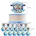 Nelton Party Supplies For Battle Game Includes Backdrop - Cake Topper - 24 Cupcake Toppers - 20 Balloons - Table Cloth - Banner