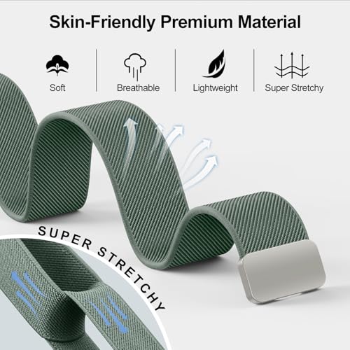 Image of Stretchy Magnetic Band for Samsung Galaxy Watch 9 8 40mm 44mm /Classic 46mm