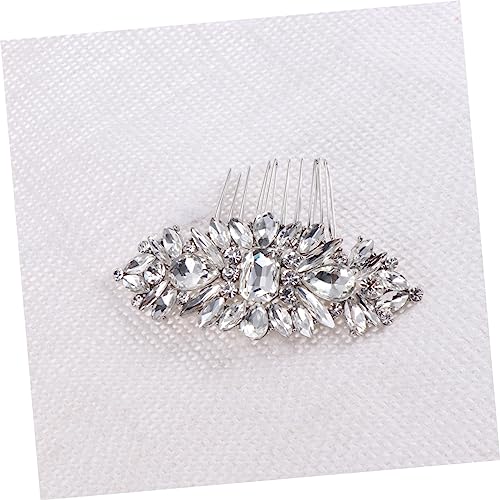 minkissy Headpiece De Cristal Headpiece De Strass Headpiece De Noiva Lindo Headwear De Noiva Cocar D