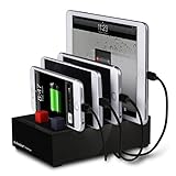 Avantree Desktop Multi USB Ladestation für mehrere Geräte, 4 Port 4.5A Schnell Lade Docking...