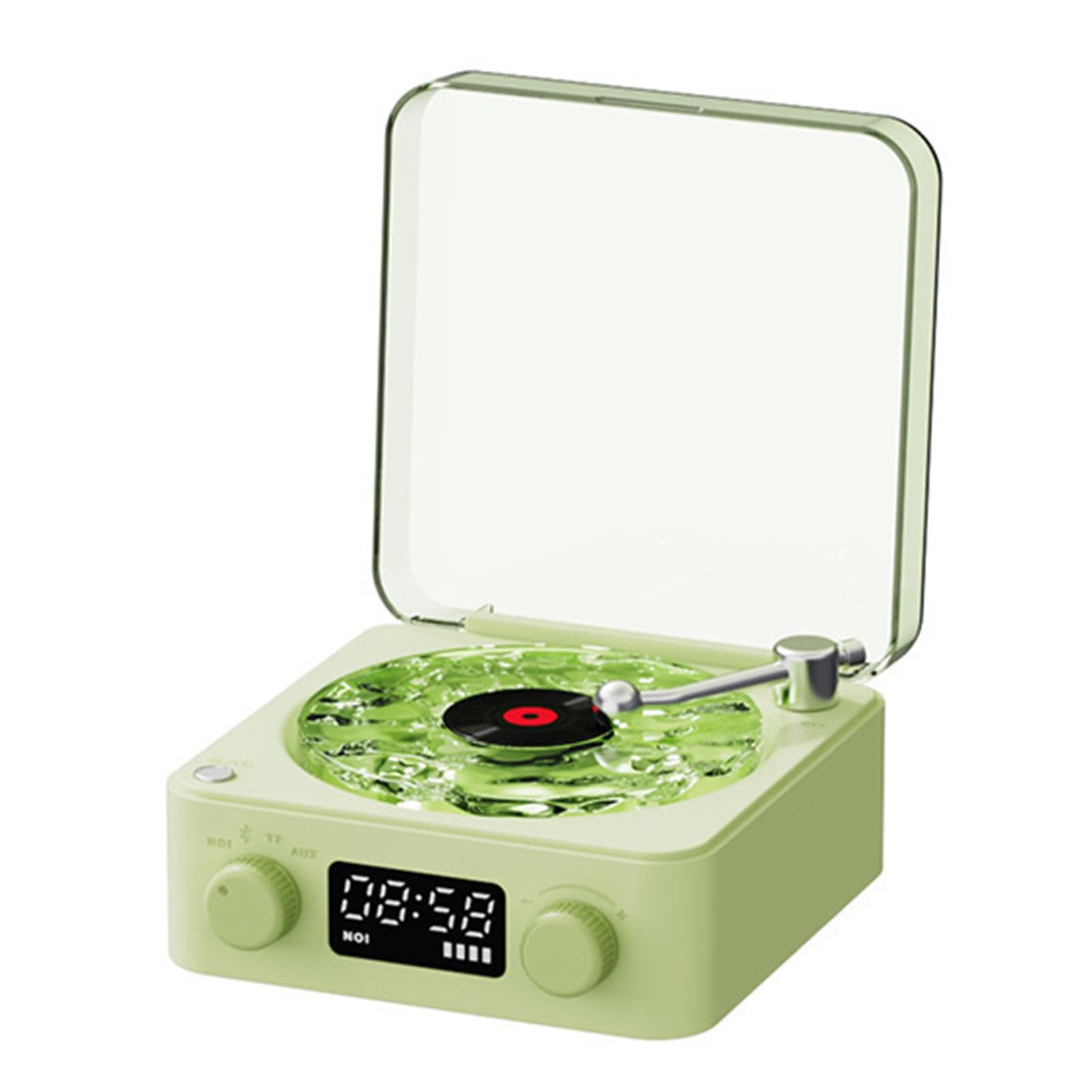 Giradischi The Waves Con Luci RGB E Suoni Della Natura: Il Vinile Che Ti Rilassa E Illumina La Stanza!