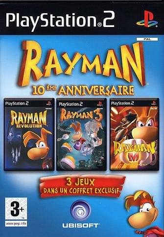 Compil Rayman M+R2+R3 [PlayStation2] [Importado de Francia]