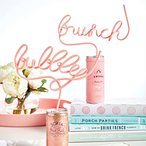 Santa Barbara Design Studio Sippin' Pretty Word Straw 8 x 10 pulg miniatura 3