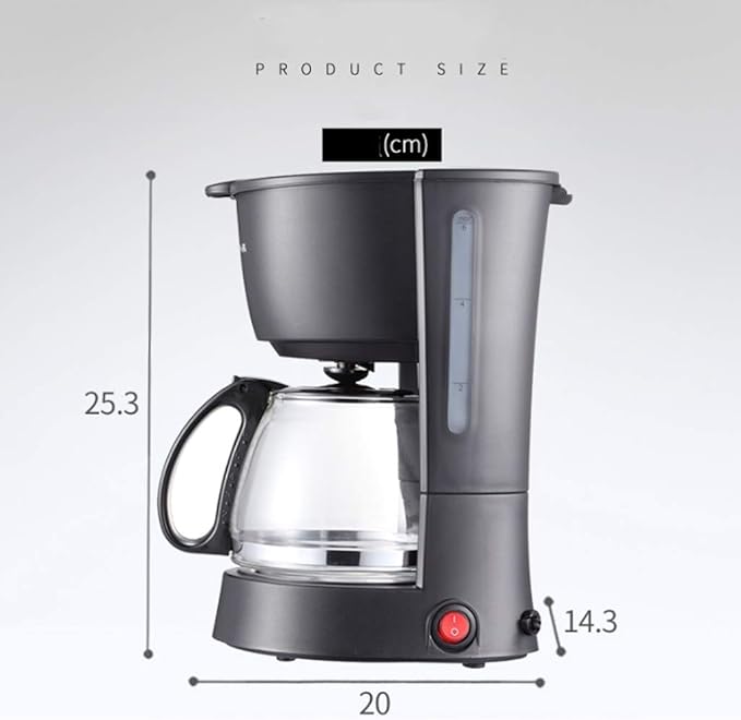 Cafetera Automática para Hogar y Oficina con Filtro Permanente miniatura 3