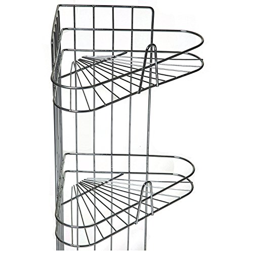 Three Tier Shower Caddy, Chrome #TOP4