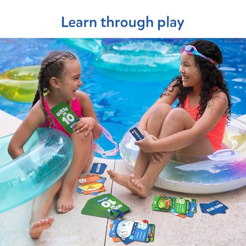 Image of Skillmatics Card Game - Guess in 10 Splash, Educational Games by The Pool, Beach Vacations, Boat Trips, Gifts for Kids, Teens, Adults, Ages 6 and Up, 2-6 Players, SKILL594GSAP