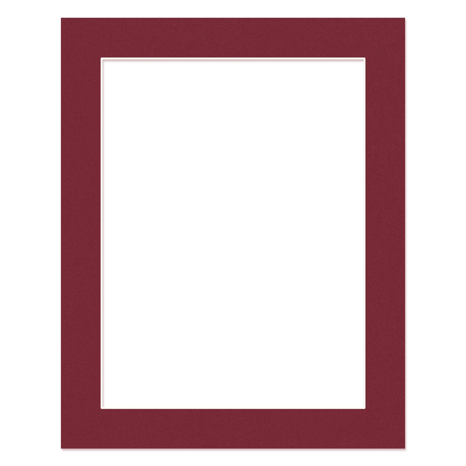 Alison Kingsgate 20x16" Burgundy Picture Mount for 16x12" Aperture — image 1