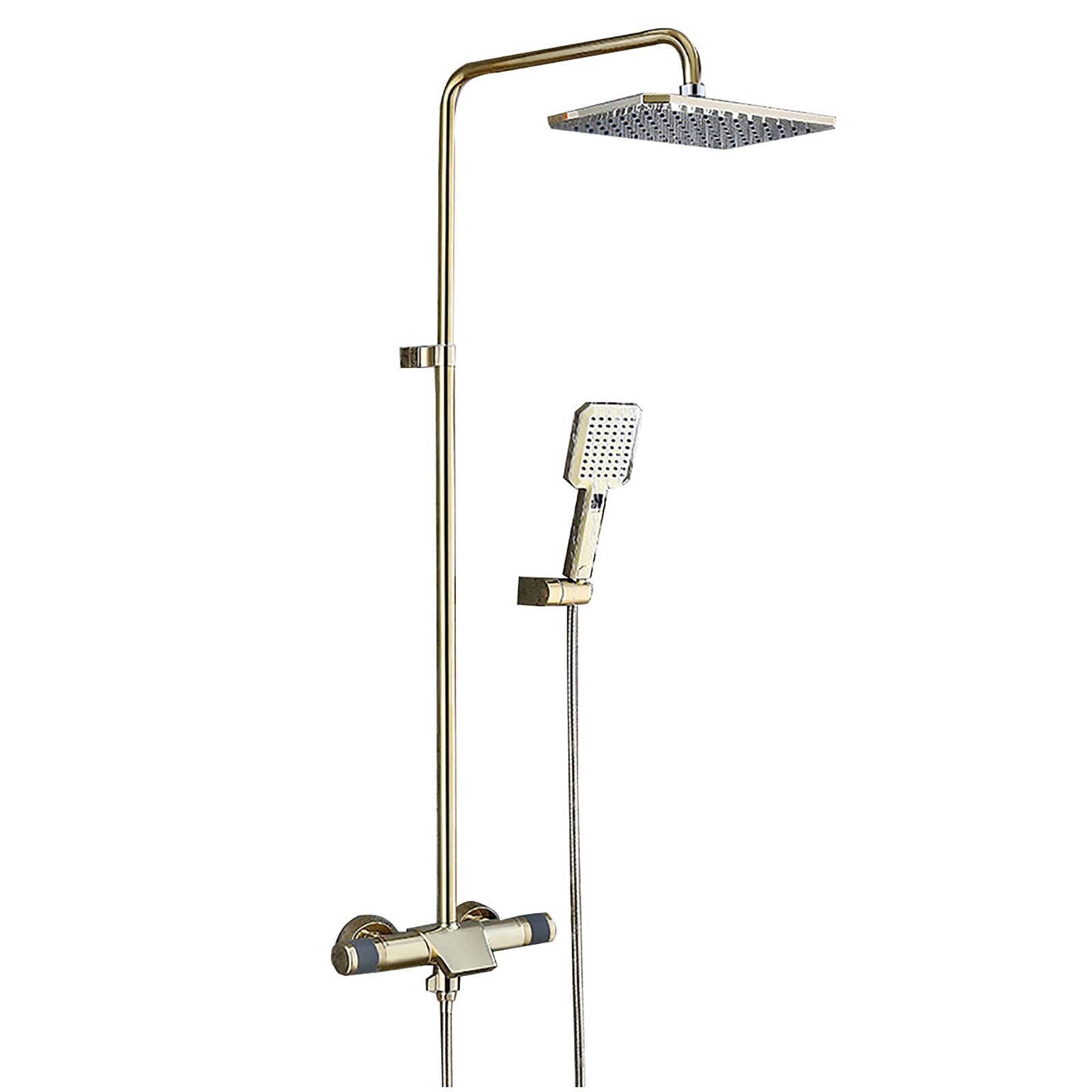 Robinet de cuisine sûr en laiton avec mitigeur rotatif double commande - 8