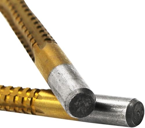 Miniatura 7 de Juego de brocas y sierra de titanio HSS de 0.118-0.315 in para cortar carpintero, madera, metal, 6 piezas