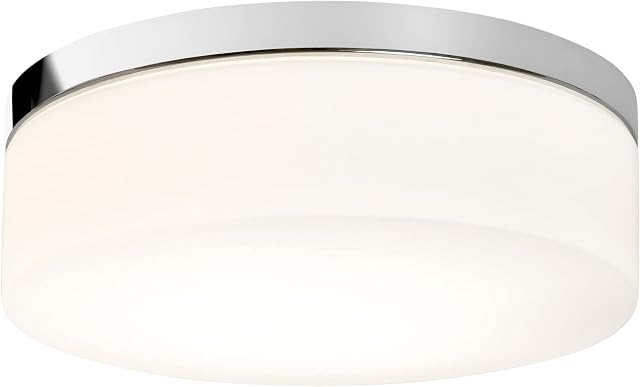 Astro Sabina 280, Dimmable Bathroom Ceiling Light, IP44 Rated (Polished Chrome) - Smart Bulb Compatible, Designed in Britain - 1292003-3 Years Guarantee