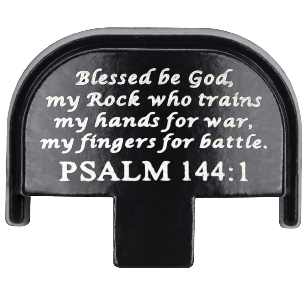 Laser Engraved Aluminum Rear Slide Cover Back Plates for 9mm .40 Smith & Wesson SD9VE, SD9, SD40VE, SD40 Accessories, Choose Design