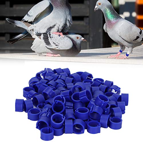 Duiven Ring: 200 Stuks 8mm Duiven Ring Geen Woorden Gevogelte Been Identificeren Voet Ring Clip Duiven Vogel Training… - Afbeelding 5