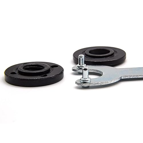 Miniatura 6 de Kit de tuercas de bloqueo de metal para amoladora angular Dewalt Milwaukee Makita 193465-4 compatible con amoladoras Bosch Black & Decker Ryobi de