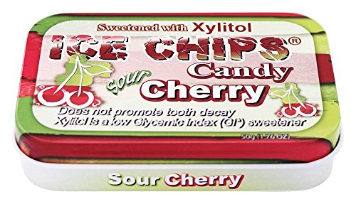 ICE CHIPS CANDY - Sour Cherry 1.76 OZ