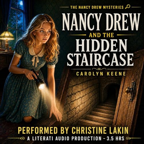 『Nancy Drew Mystery Stories: The Hidden Staircase』のカバーアート