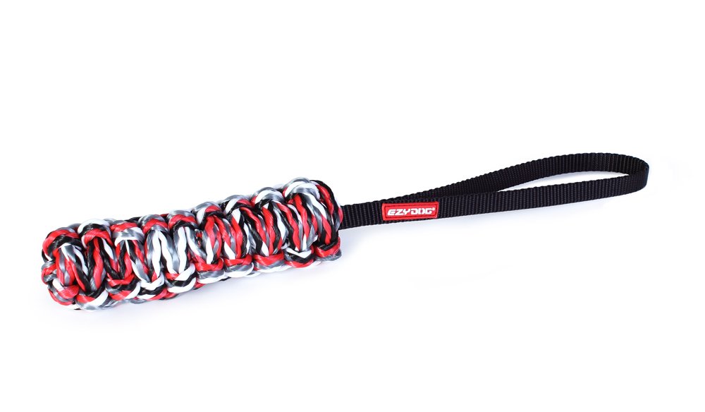 EzyDog Beaver Tail Dog Toy - Versatile and Durable Fetch and Tug Toy that Floats in Water - Perfect for Retrievers and Water Dogs - Large Size for Dogs Over 44 lbs - Small Size for Dogs Under 44 lbs