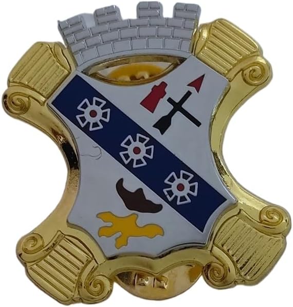 Reproduction US Army 8th Infantry Regiment Distinctive Unit Insignia Crest Pin METAL BADGE