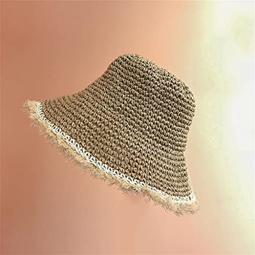Chapeaux pour femmes de plage pliables style panama chic