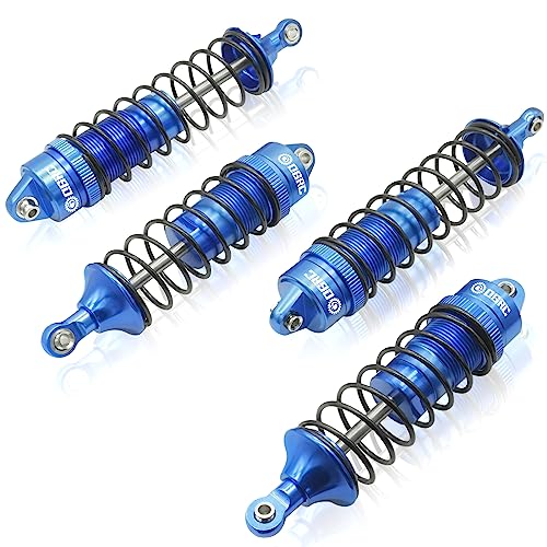 Ogrc Oil Shock Absorber Rc Shock Absorber Damper Set For Traxxas Slash 2Wd, Hoss, Rustler 4X4 Vxl,Slash 4X4, Bandit, Ford, Nitro, Stampede 1/10 Upgrades Parts Replace Of 5862 (Blue) #TOP6