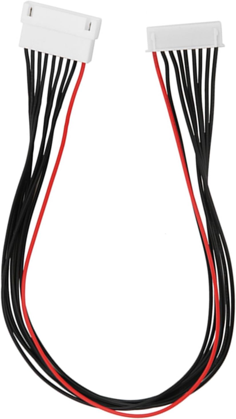 10Pcs LiPo Balance Extension Cable, JST XH 8S 30cm Balance Lead Wire Set, for RC Car Plane Drone Battery Charger Connection