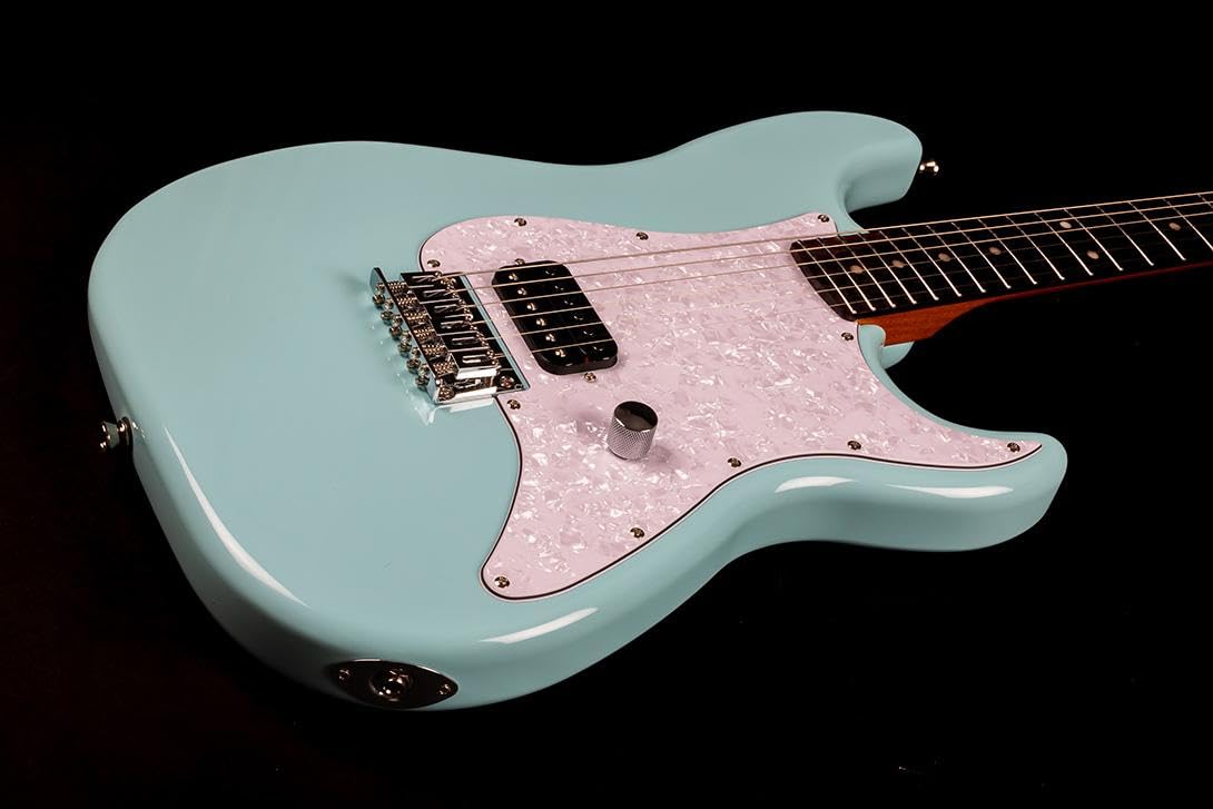 JET Guitars JS-400 HT Guitare électrique Bleu