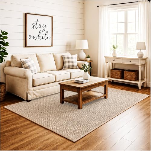 KOECKRITZ Dream Land Wool Berber Rug 5x8 Swiss Miss