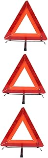 ibasenice 3 Peças Sinal De Aviso De Carro Sinalizadores Na Beira Da Estrada Ponto Triângulo De Alerta Ponto Vermelho Extintor De Incêndio Para Caminhão Estrada Triângulo Caminhão Extintor