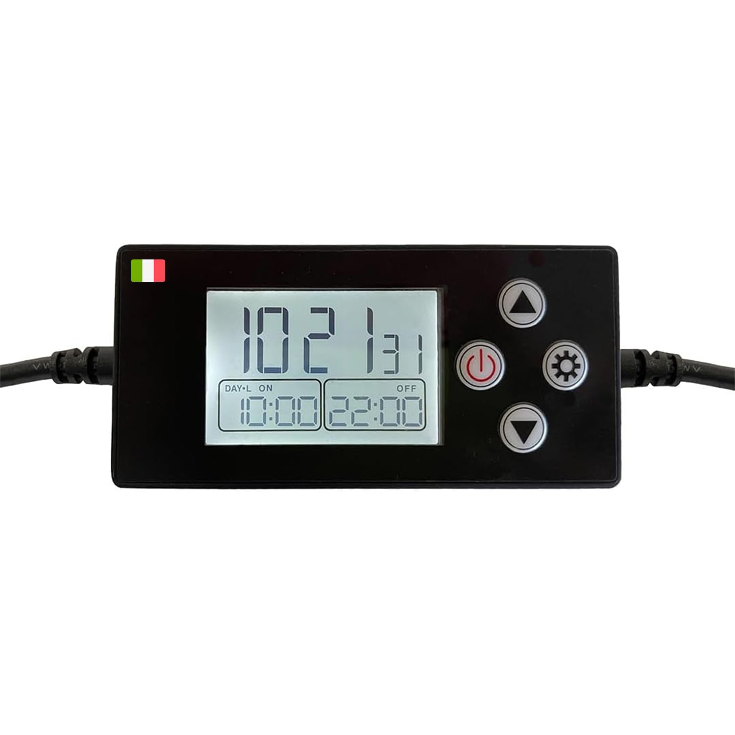 HappyBird Lighting - Timer di programmazione alba/tramonto - Si accende e si spegne lentamente - Funziona su ogni luce LED - On e Off automatici - Fornisce tempi esatti - Batteria di backup integrata