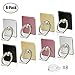 Cell Phone Ring Holder Stand, 8 Pack Phone Grip Car Mounts 360°Rotation with Finger Ring for iPhone X, 8, 7, 6s, Plus, Samsung Galaxy S6 S7, Note, LG, Google Pixel, Nokia, LG, Made by Fynix