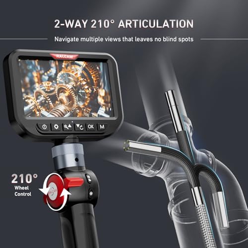 Ralcam Cámara de Inspección Articulada para Mecánica Automotriz HVAC miniatura 4