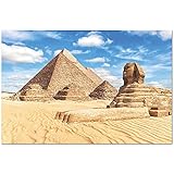 Pyramids Poster - Wall Art - Large 24x16 inch
