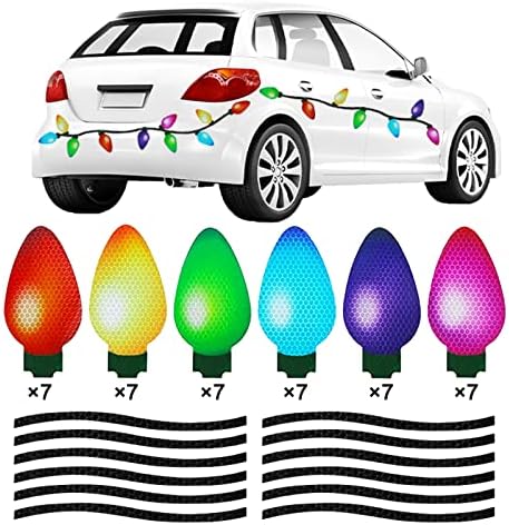 Merry christmas magnetic car sign