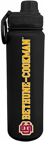 Miniatura 47 de Campus Colors Botella de Agua de Acero Inoxidable NCAA - Tapa de Rosca - 24 oz - Clip de Transporte - Mantiene tus Bebidas Calientes o Frías durante