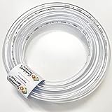 Guidetti Service® - 10 Meter Durchmesser 8 mm (8 mm Innen-12 mm Außen)|transparenter PVC-Schlauch | transparenter Schlauch für Lebensmittel | transparenter Schlauch für Wasser