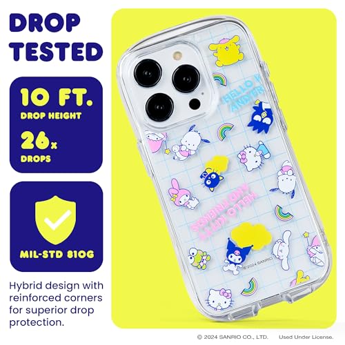 Coque iPhone 15 Hello Kitty iFace Look in transparente antichoc - 3