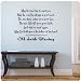 Old Irish Blessing Wall Decal Sticker Art Mural Home Décor Quote
