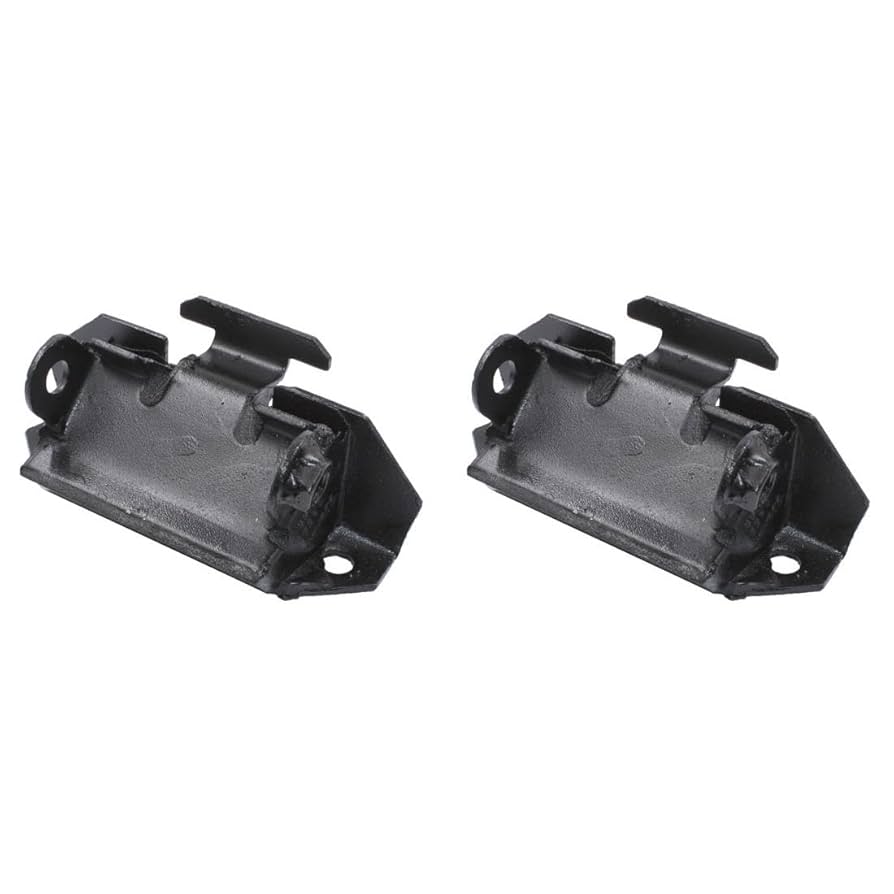 Motor Drive Mount ブラック Amazon.com: YCQTaoBao 2X Black Steel Front Engine Motor