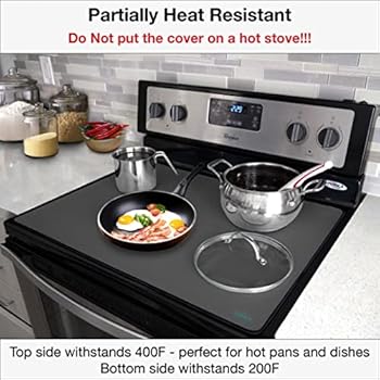 glass on electric stove