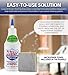 GROVE Power Steering Stop Leak 12 oz Bundle with Microfiber Cloth - Stop Leak for Power Steering Fluid - Preventative Maintenance and Seal Protection - (2 Items)