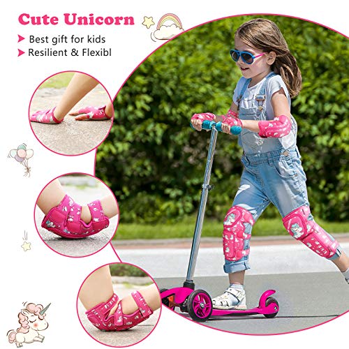 image for Knee Pads for Kid Protective Gear Set , WILDMAX Adjustable Soft Knee P