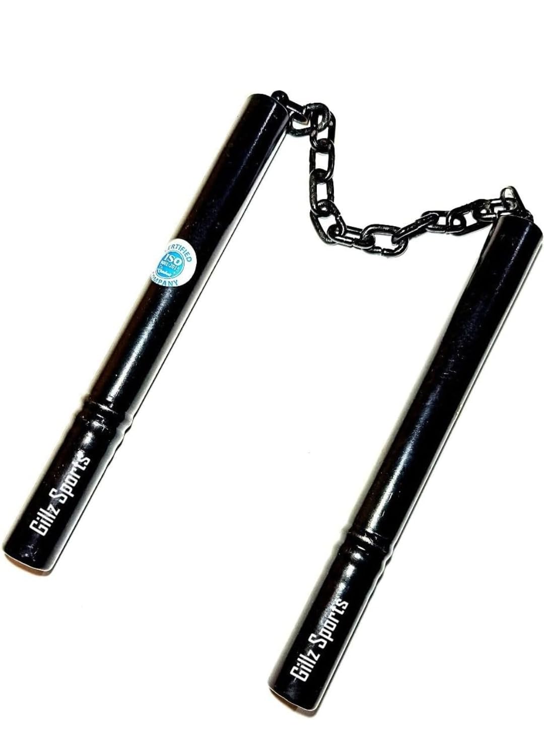 Gillz Sports Stainless Steel Nunchaku for Martial Arts Equipment for Training and Self-Defense (Black) (B0CKHYBMPN) Amazon Price History, Amazon Price Tracker