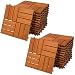 Produktbild Casaria Holzfliesen FSC®-zertifiziertes Akazienholz 2m² Fliese Akazie Mosaik 30x30cm Klicksystem zuschneidbar Terrasse