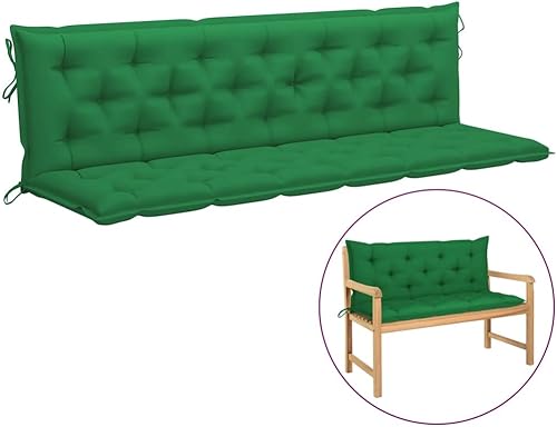 Miniatura 2 de Cojín para silla columpio verde 78.7" Tela