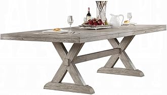 Kitchen Furniture Set 13pc Casual Dining Table Set Include 1 Extendable Dining Table, 10 Side Chairs and 2 Arm Chairs, 12-Person Dining Table Set, Set for 10-12 People Extendable (13PS)