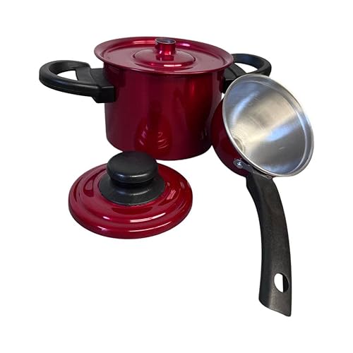 Miniatura 2 de Cuscuzeiro Peitinho Nordestino Red Smoll Portionsm - Vaporizador de olla