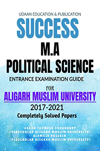 SUCCESS M.A POLITICAL SCIENCE ENTRANCE EXAMINATION GUIDE FOR ALIG...